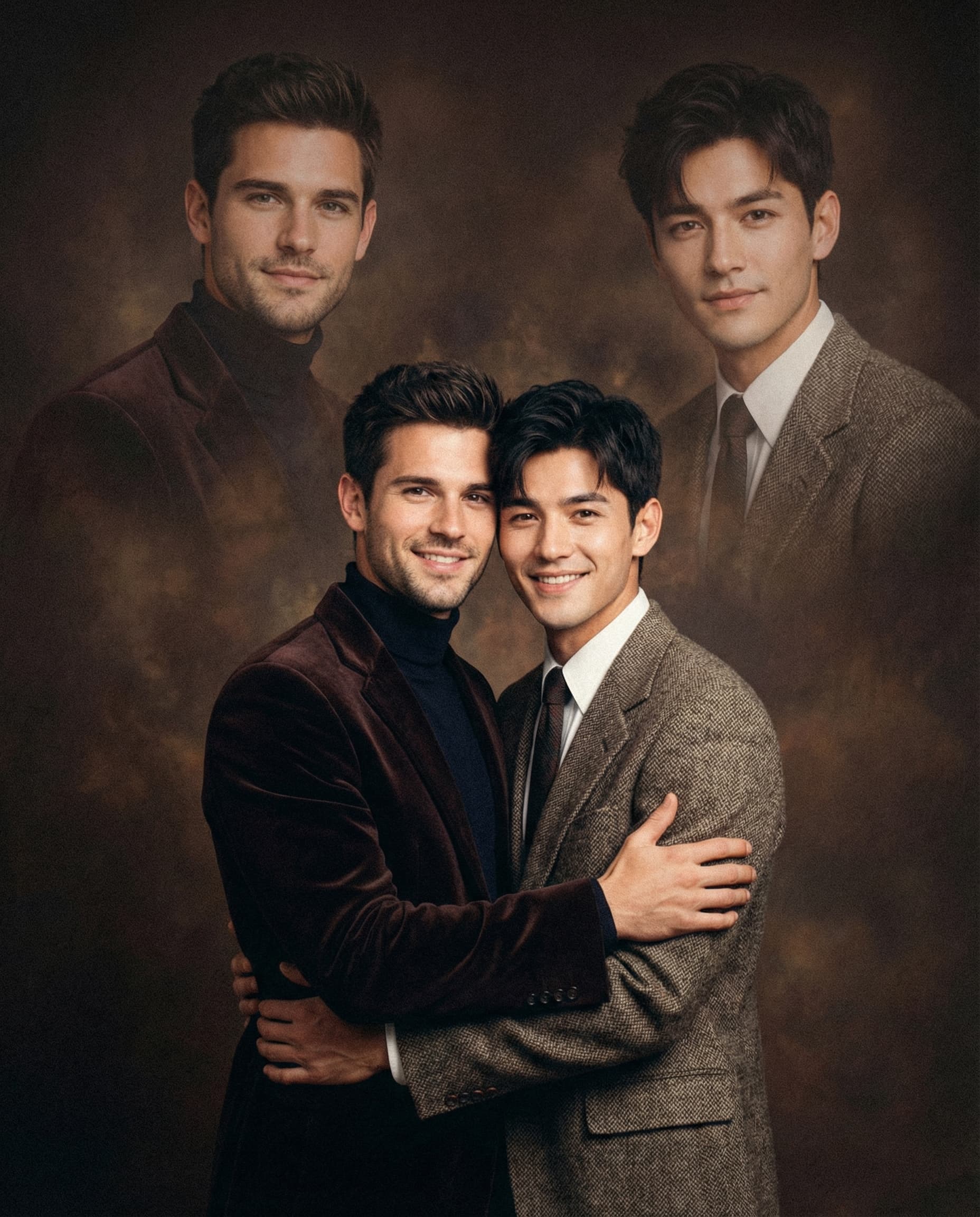 Retro portrait sample