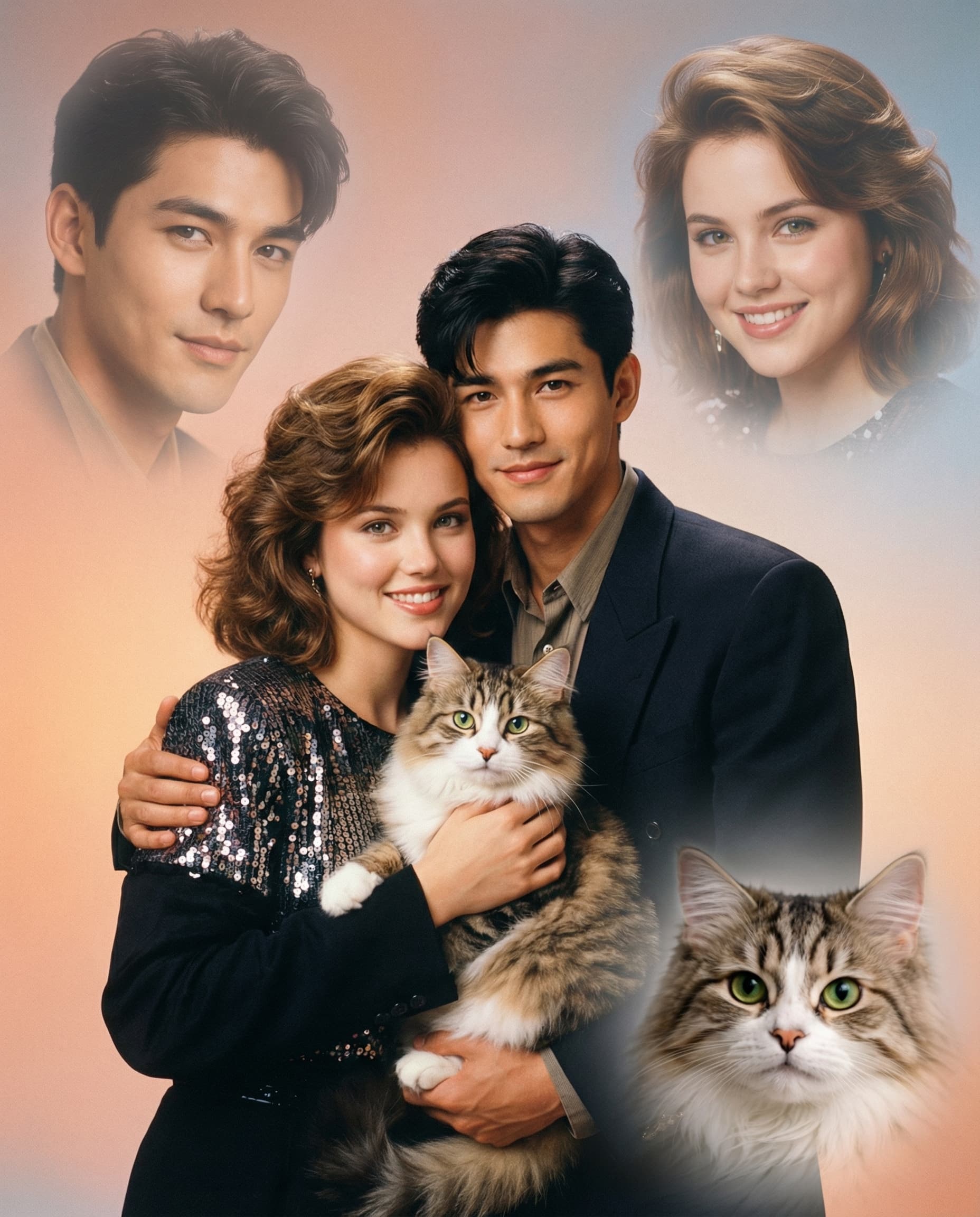 Retro portrait sample