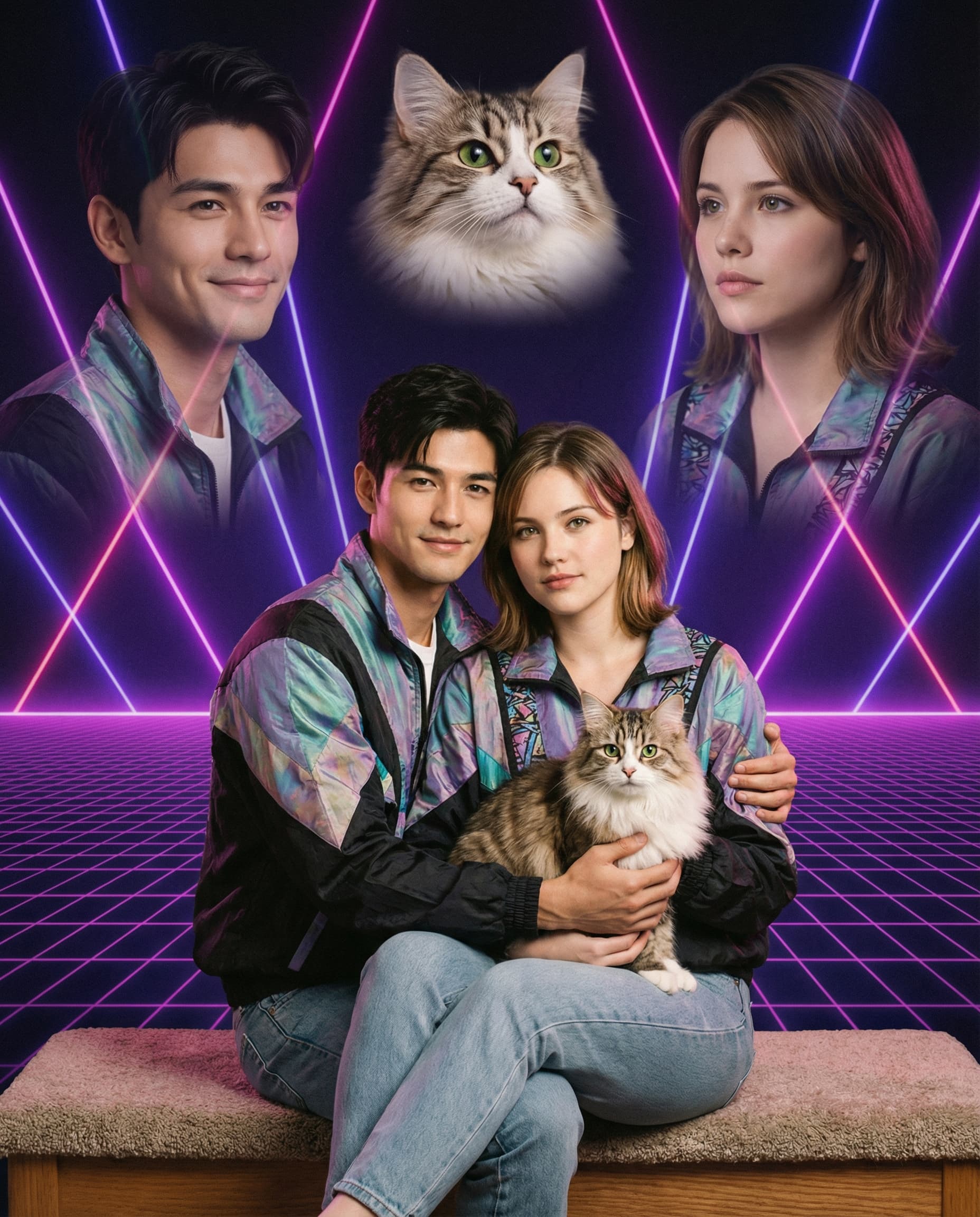 Retro portrait sample