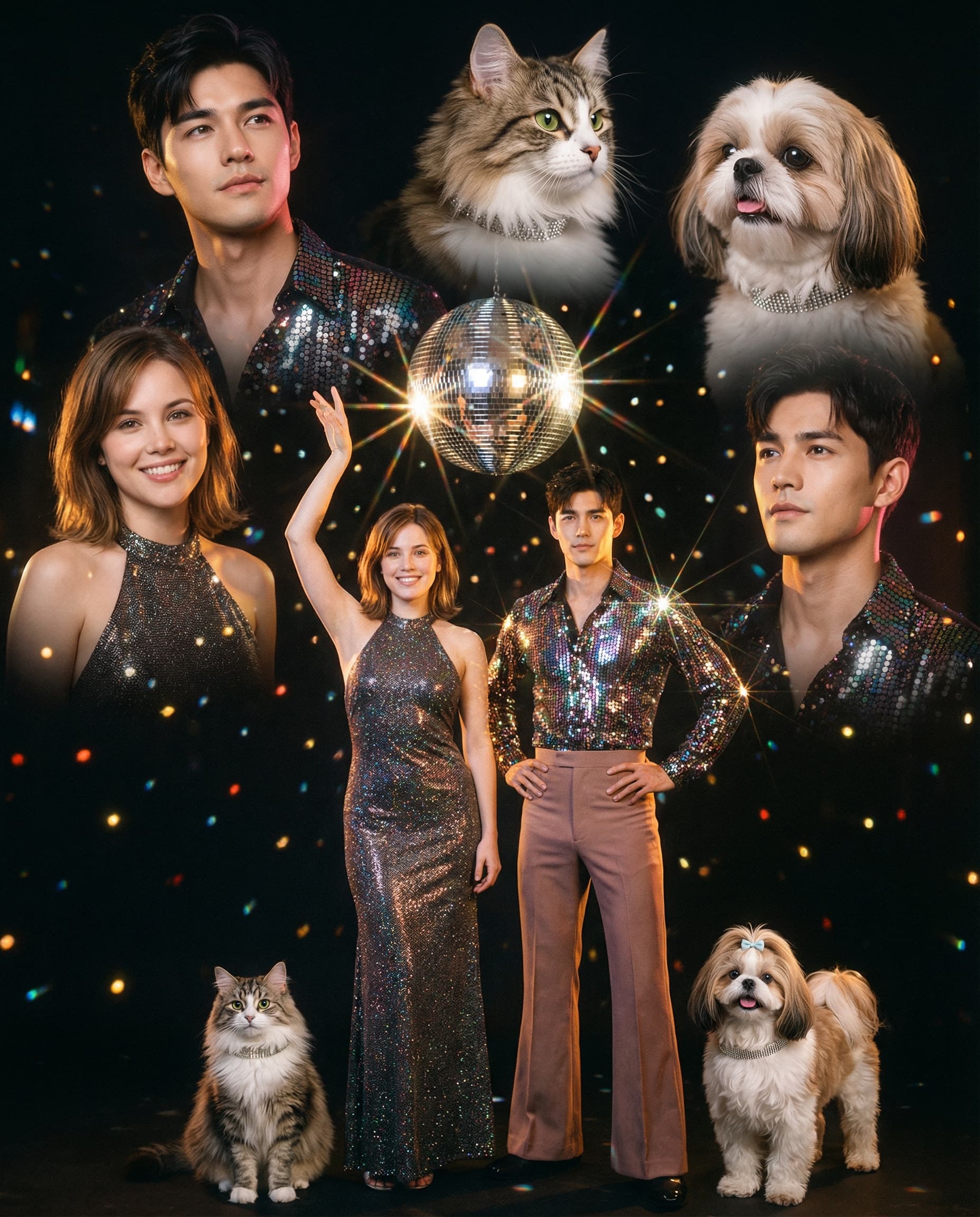 Retro portrait sample