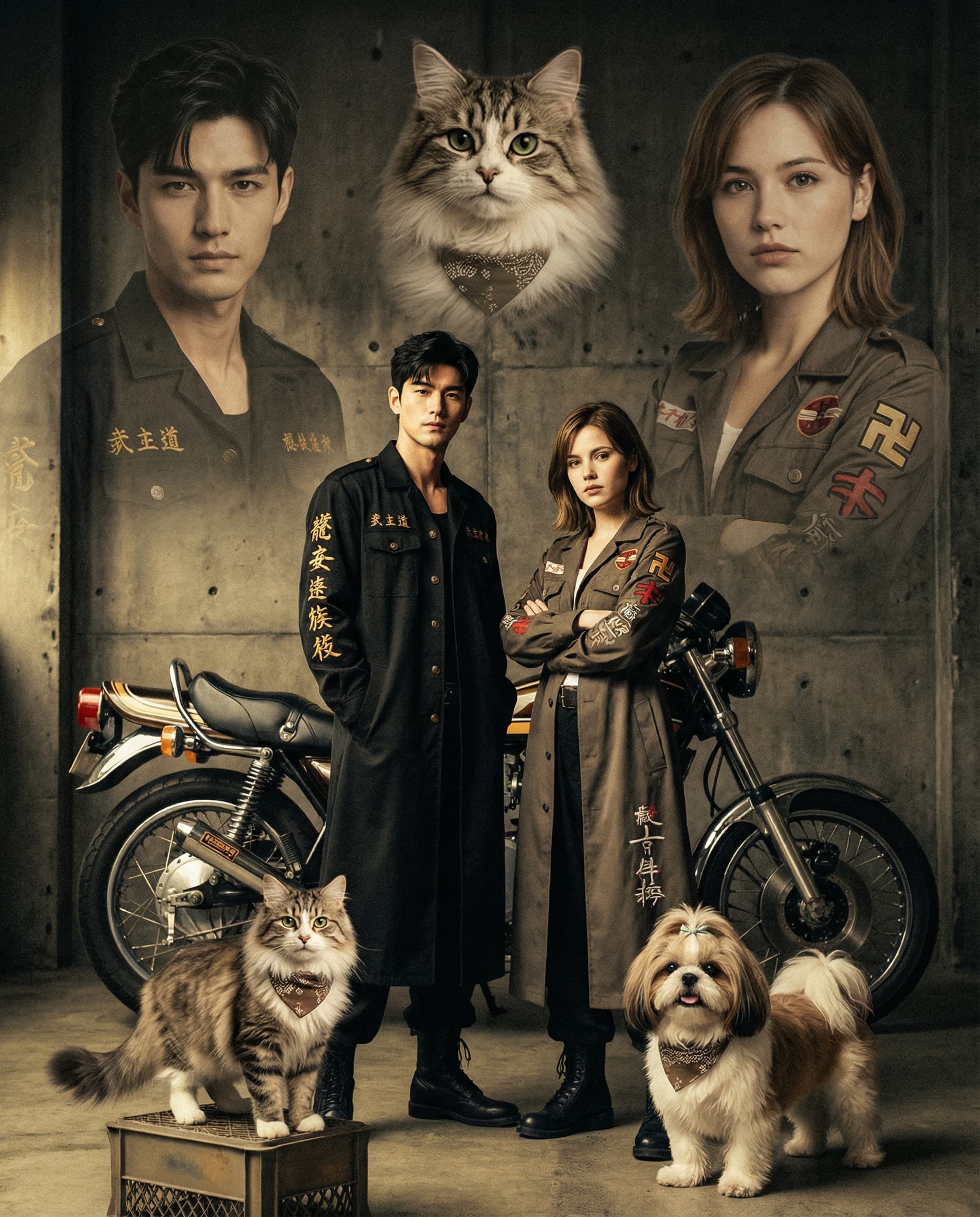 Retro portrait sample