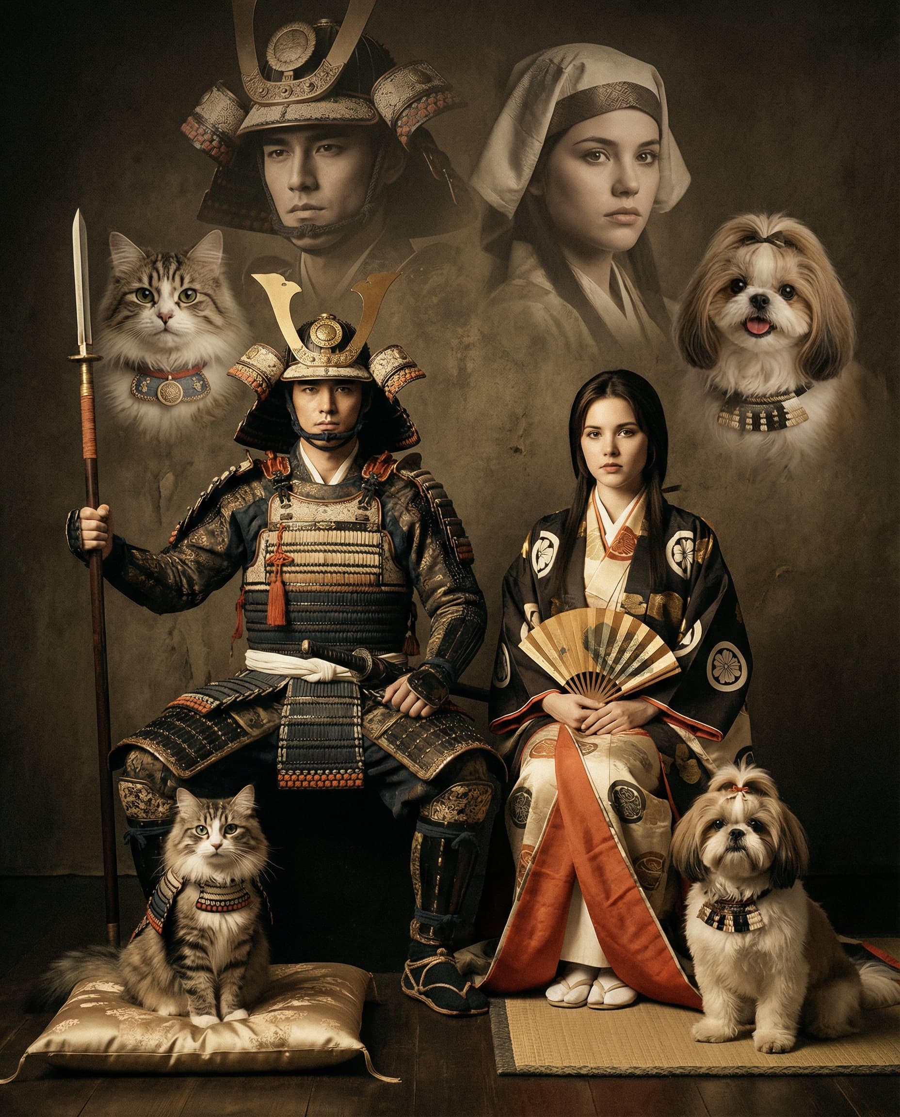 Retro portrait sample