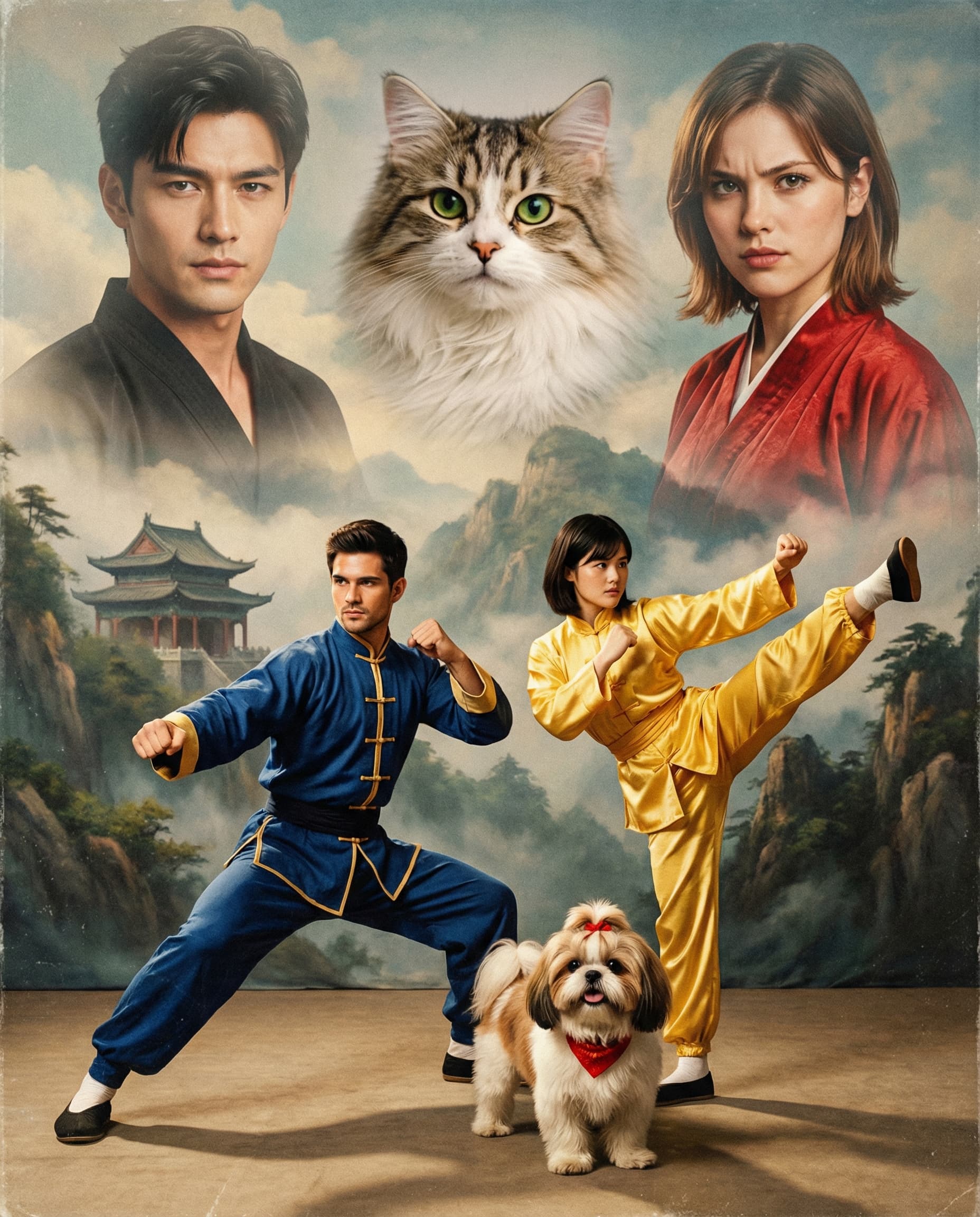 Retro portrait sample