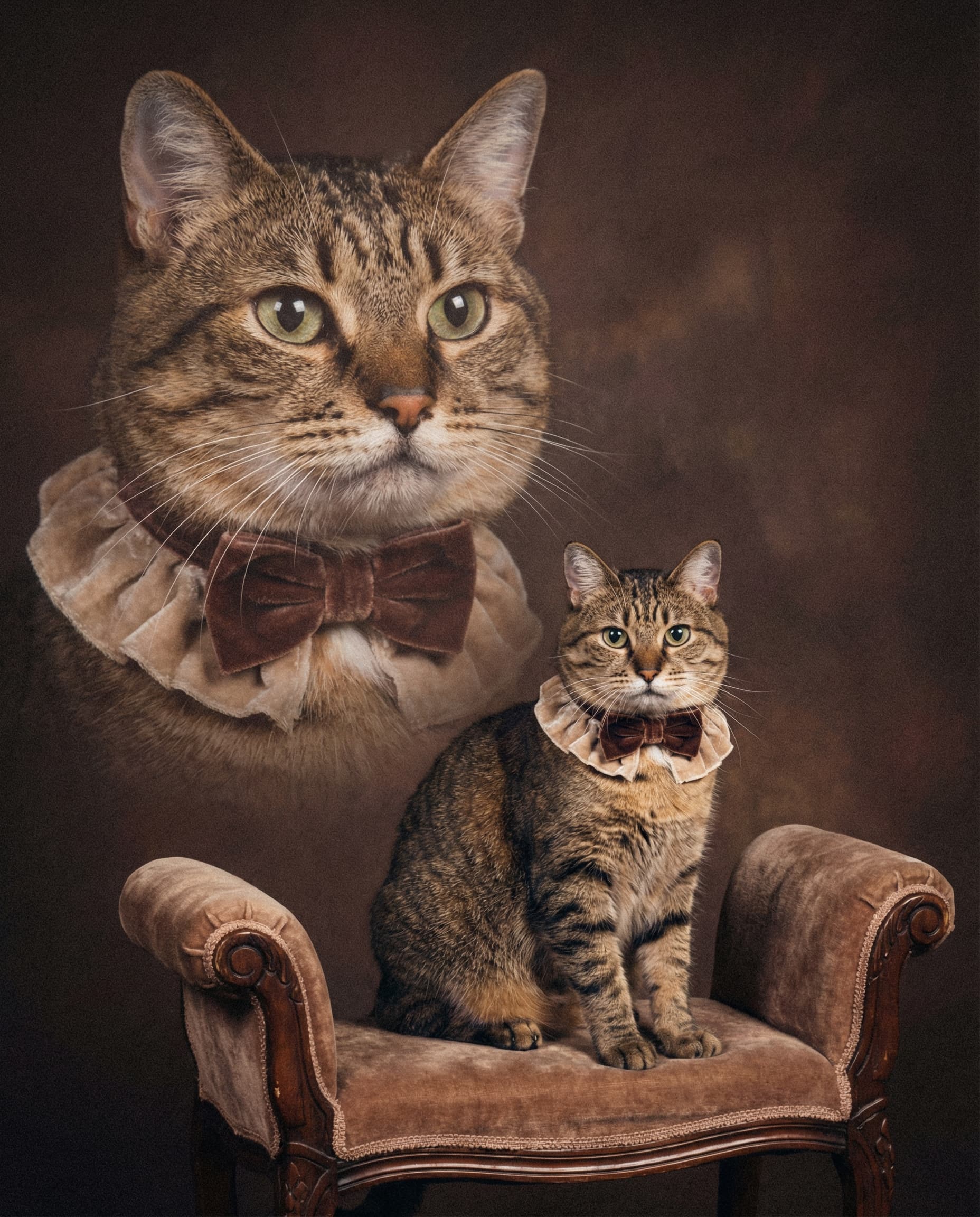 Retro portrait sample