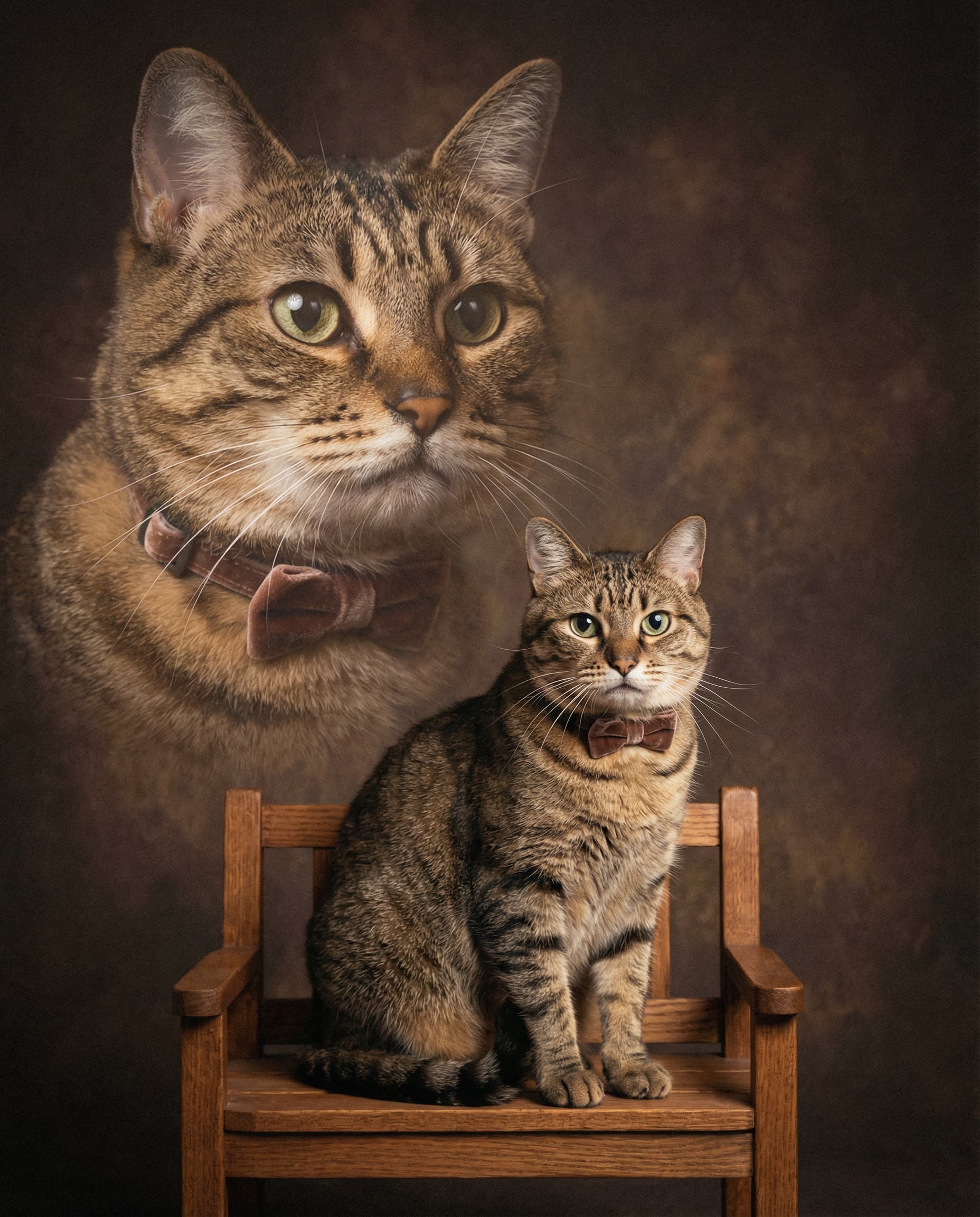 Retro portrait sample