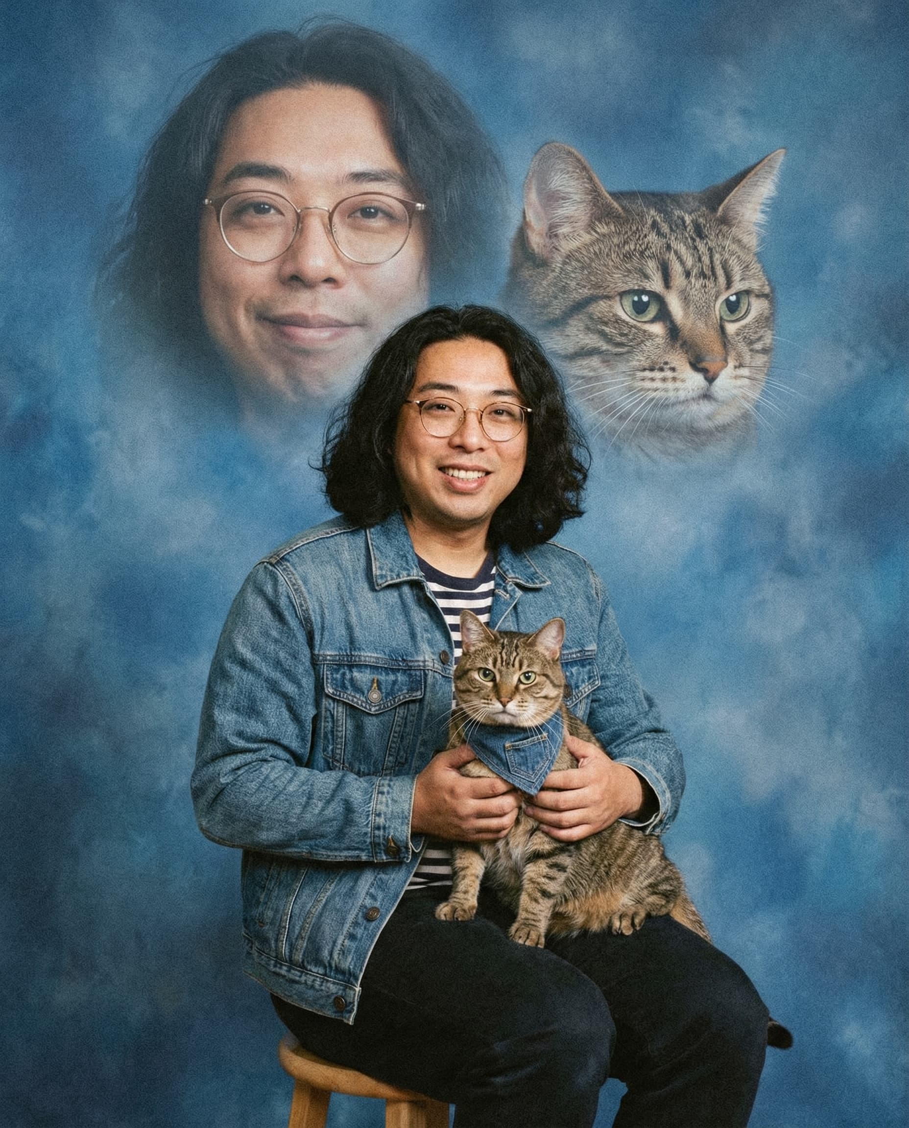 Retro portrait sample