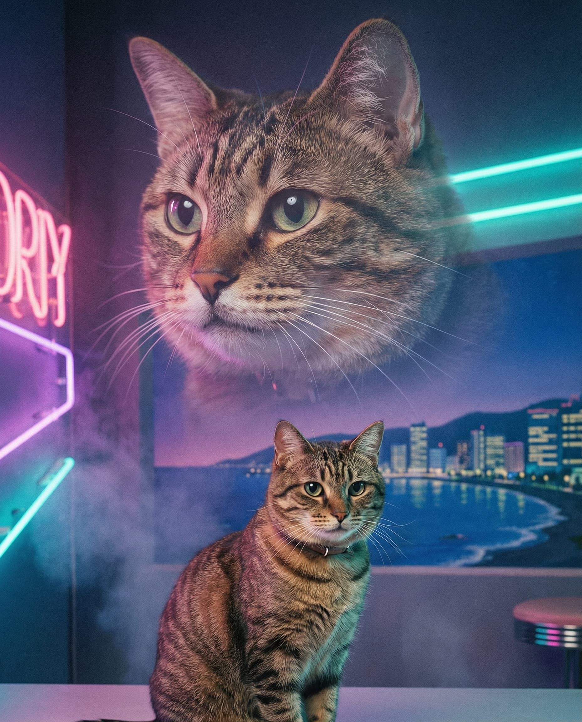 Retro portrait sample