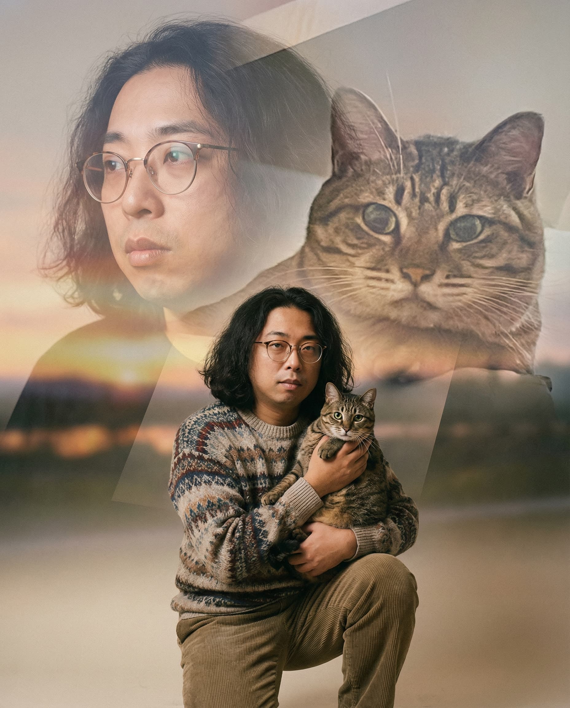 Retro portrait sample