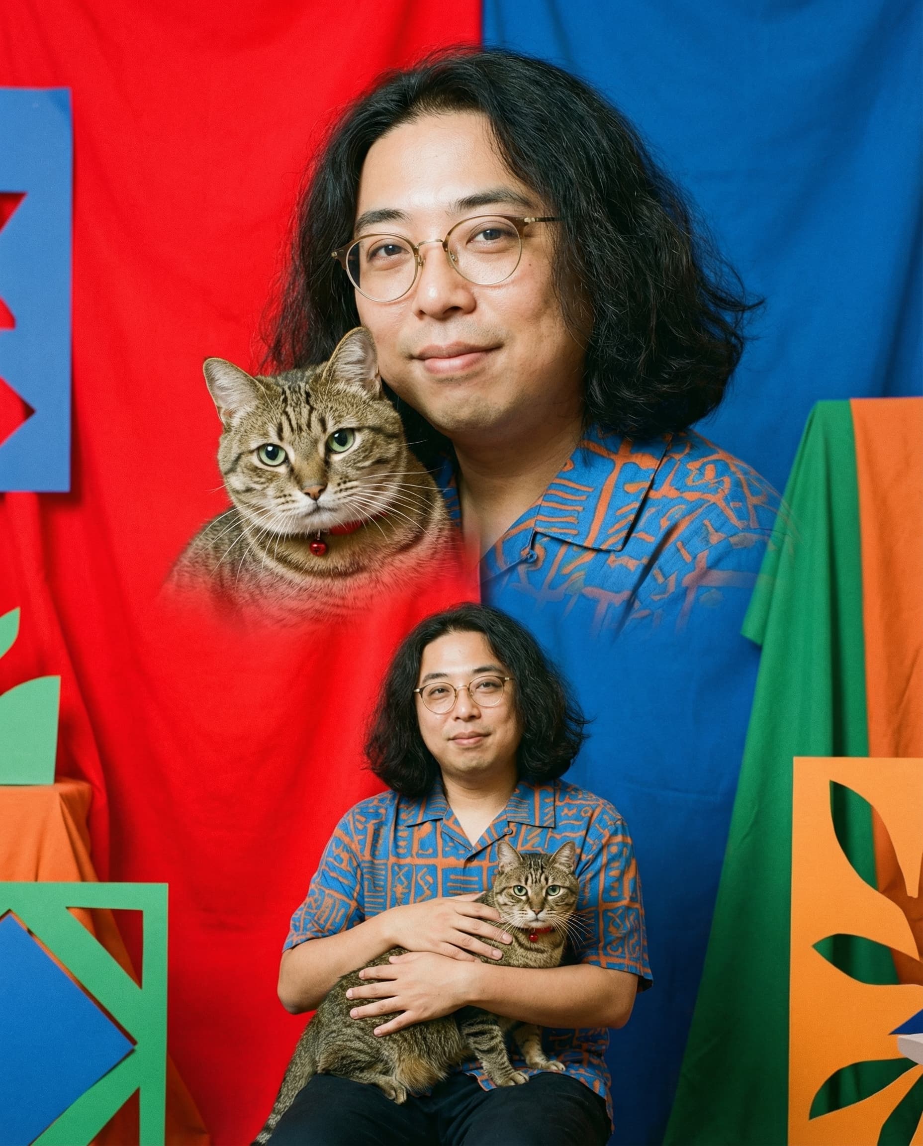 Retro portrait sample